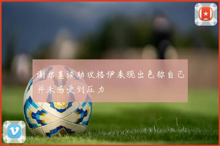 谢尔基谈助攻格伊表现出色称自己并未感受到压力